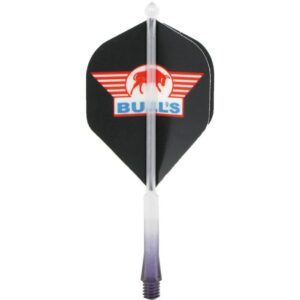 Leggir Bull´s X-Ray sidewinger svartir medium