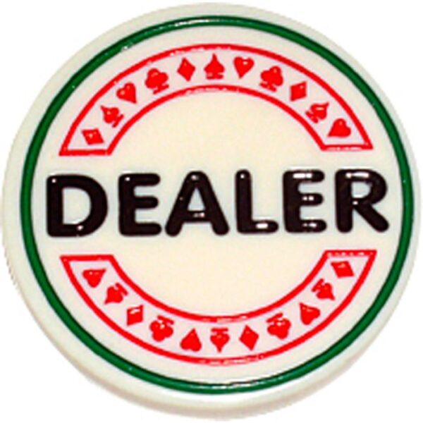 Dealer hnappur 6 cm
