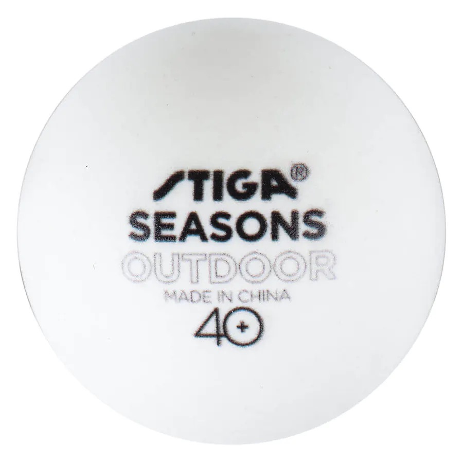 Borðtenniskúlur STIGA Outdoor hvítar 12 stk - Image 2