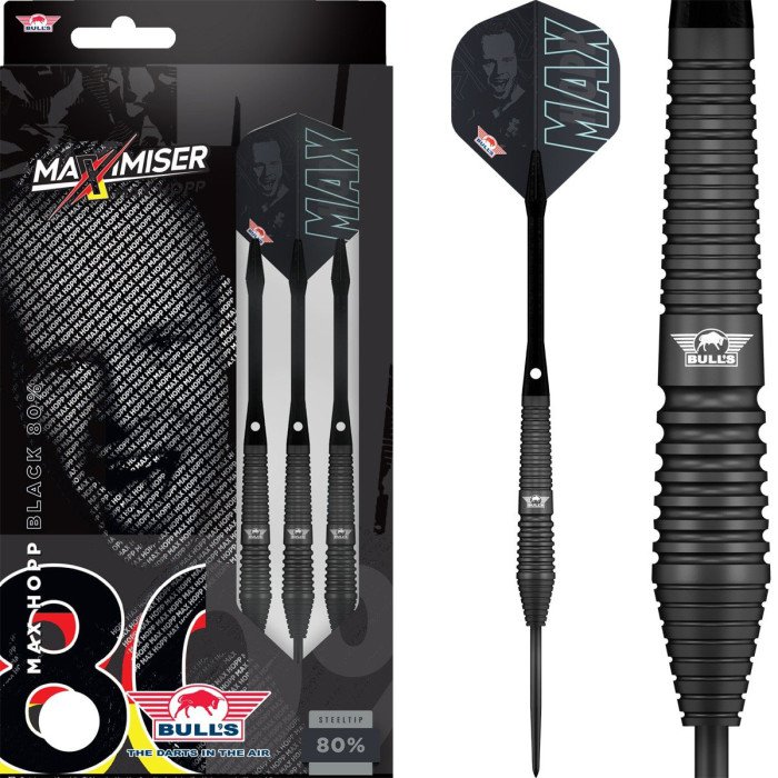 Pílusett Bull´s Max Hopp 80 Svart