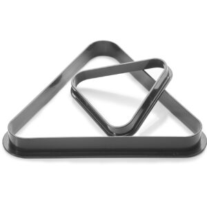 Þríhyrningur 1 7/8"" plast svartur