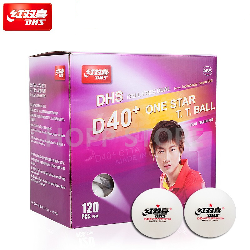 Borðtenniskúlur DHS 1* 120 stk