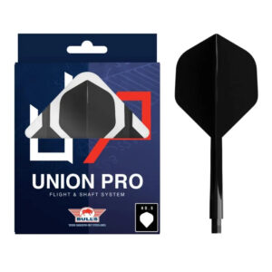 Union Pro Bull´s fjaðrir+leggir No 2 Svartar