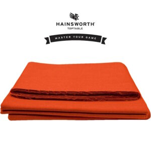 Pooldúkur Hainsworth 8´  m/batta Orange