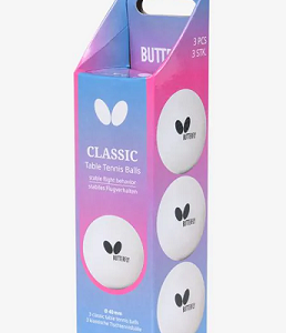 Borðtenniskúlur Butterfly Classic 3 stk 40mm