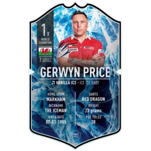 Bull´s Mynd Gerwyn Price 37x25cm