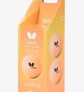 Borðtenniskúlur Butterfly GIANT STK 55mm