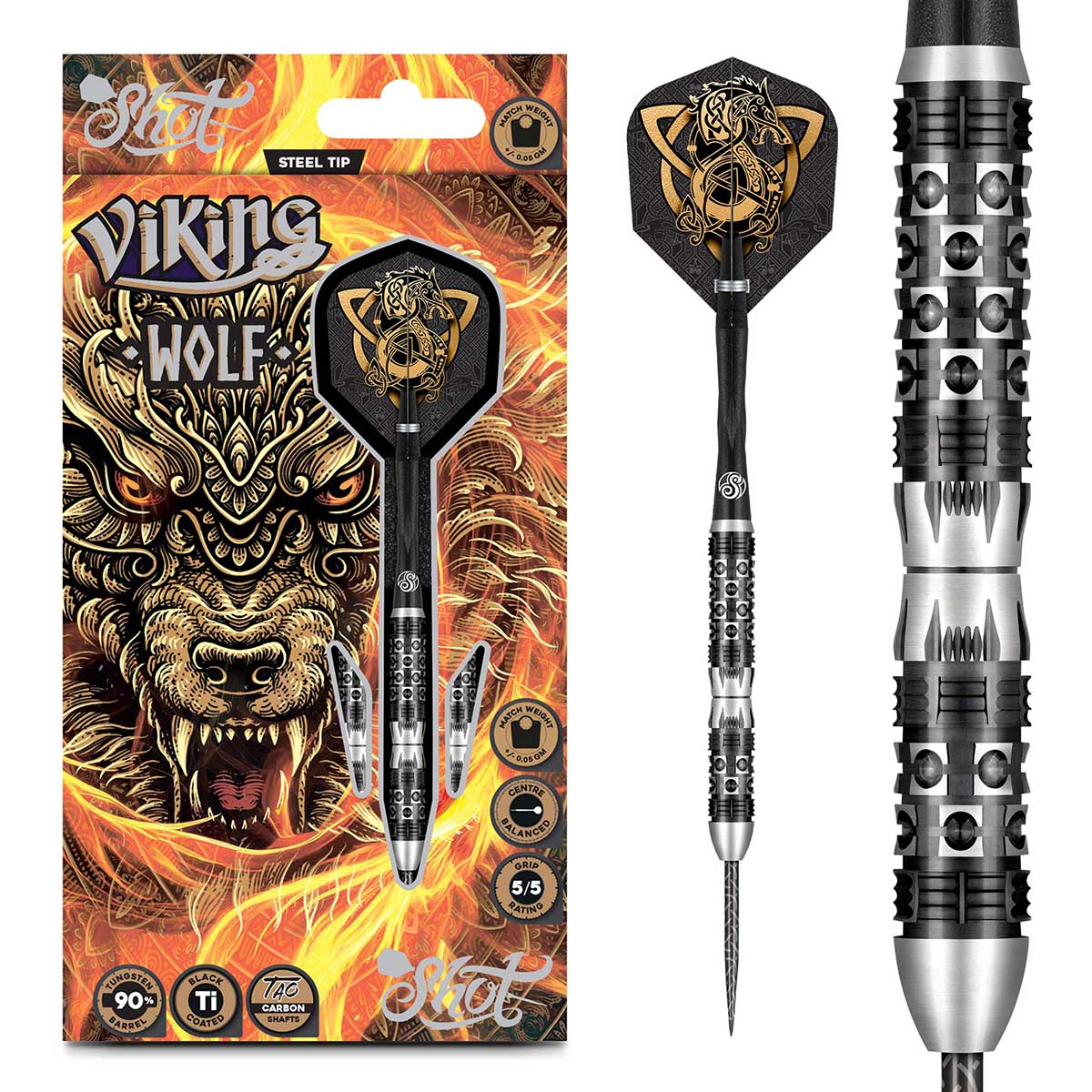 Pílusett Shot Viking Wolf 90%