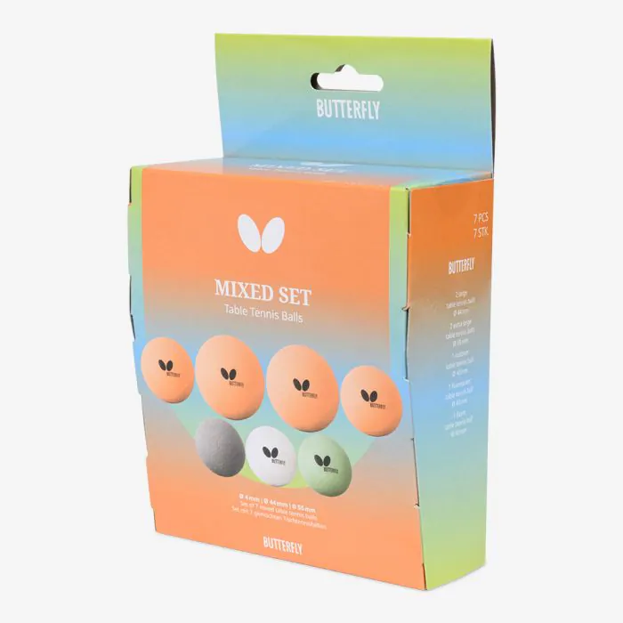 Borðtenniskúlur Butterfly FUN (ýmsar stærðir)