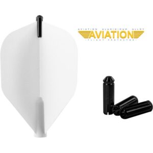 Fjaðrahaldari Aviation Svartir 3 stk