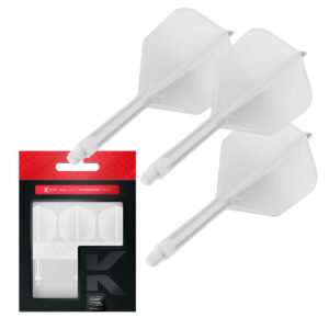 K-Flex Target No 6 Hvítar leggir+fjaðrir
