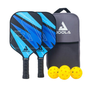 Pickleball spaði Blue Lightning sett Ben Johns 2 spaðar/kúlur og taska