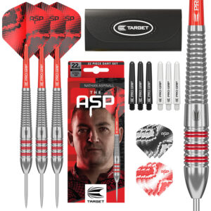 Pílusett Target Nathan Aspinal Brass 22g