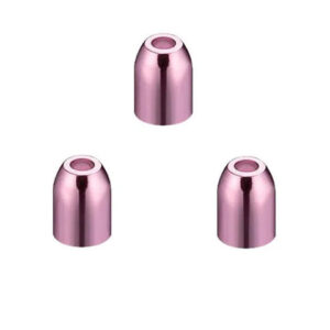 L-style Metal Champagne Rings 3 pack