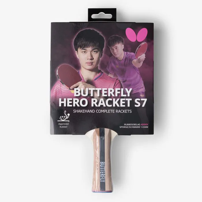 Spaði  Butterfly Hero S7