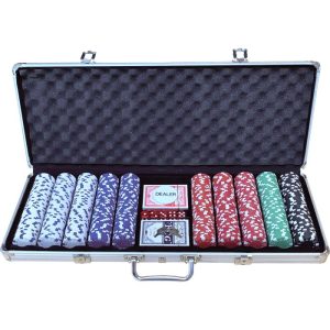 Pokersett 500 stk 11.5gr í áltösku