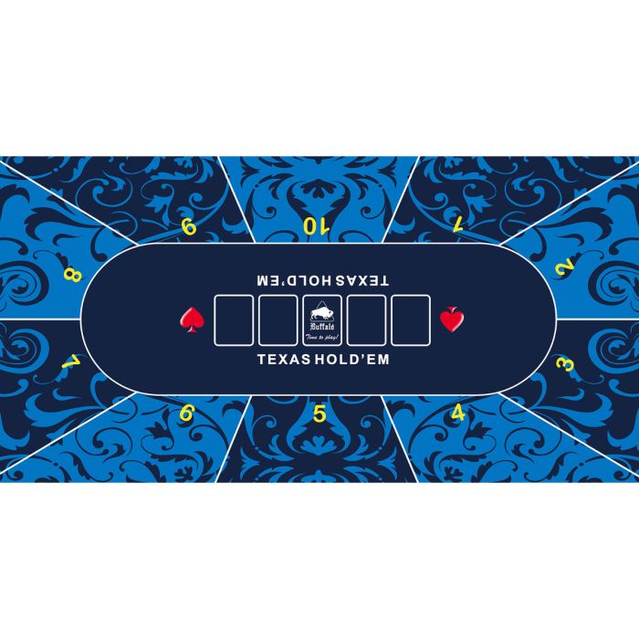 Poker dúkur Buffalo  180 x 90cm