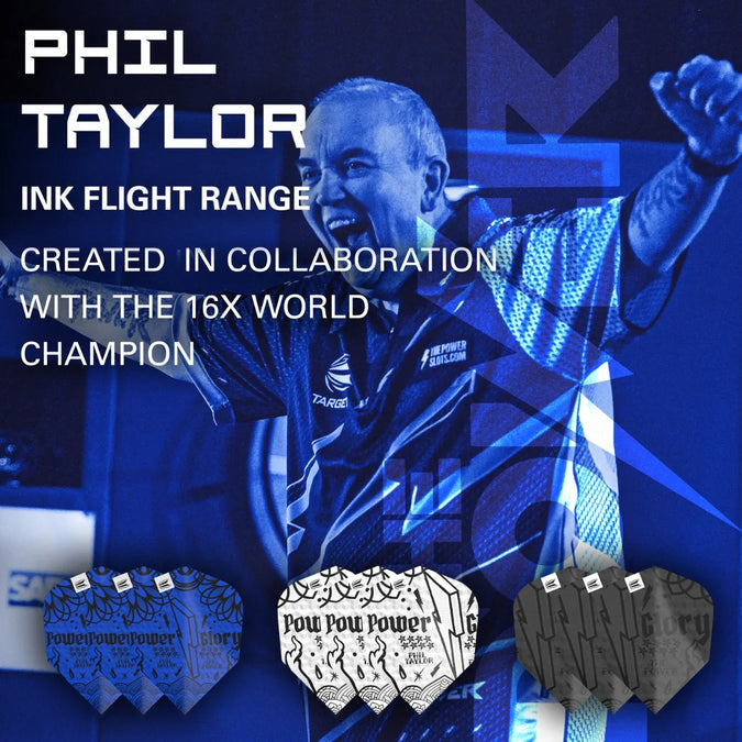 Fjaðrir Target Ink PHIL Taylor no6 3 sett - Image 3