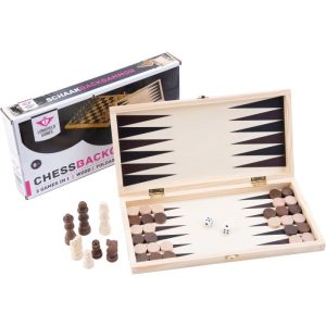 Skákkassi , backgammon
